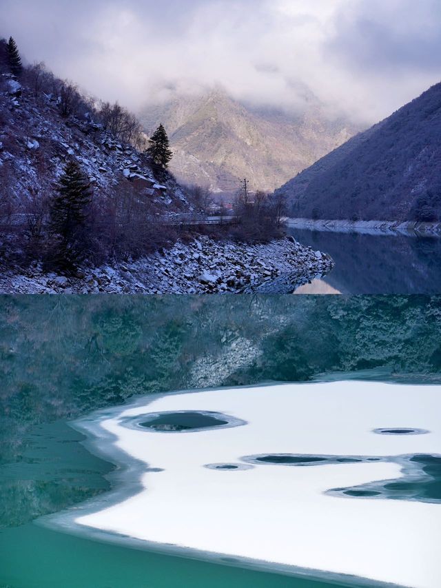 松坪溝！滿足我對冰雪的所有想像