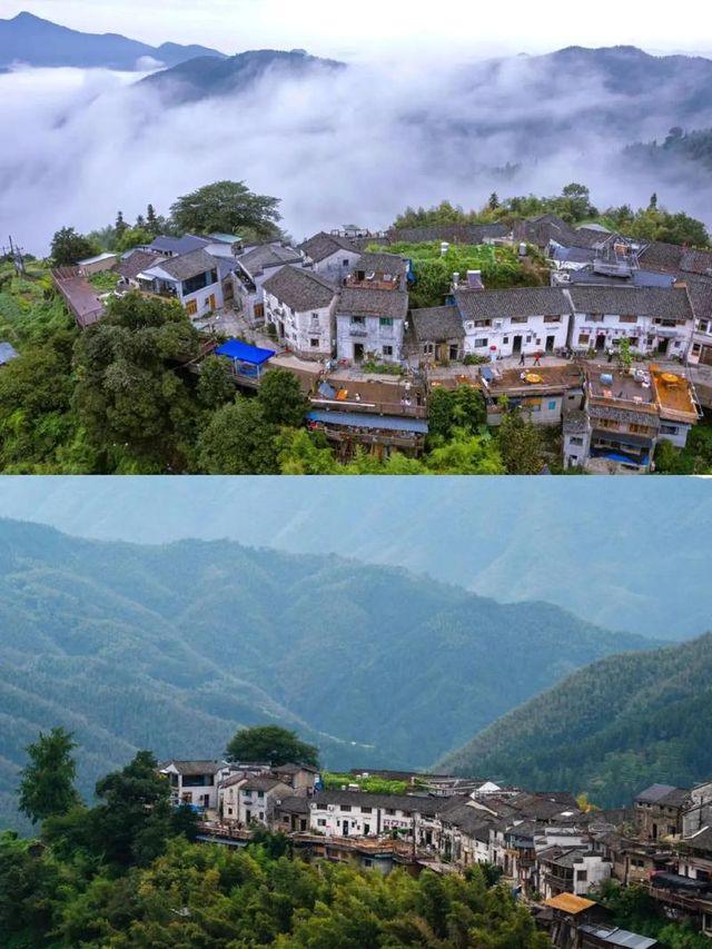 風景如畫的黃山木梨石共村