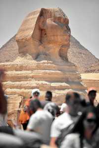 打卡埃及——Giza（吉薩）大金字塔、獅身人面像