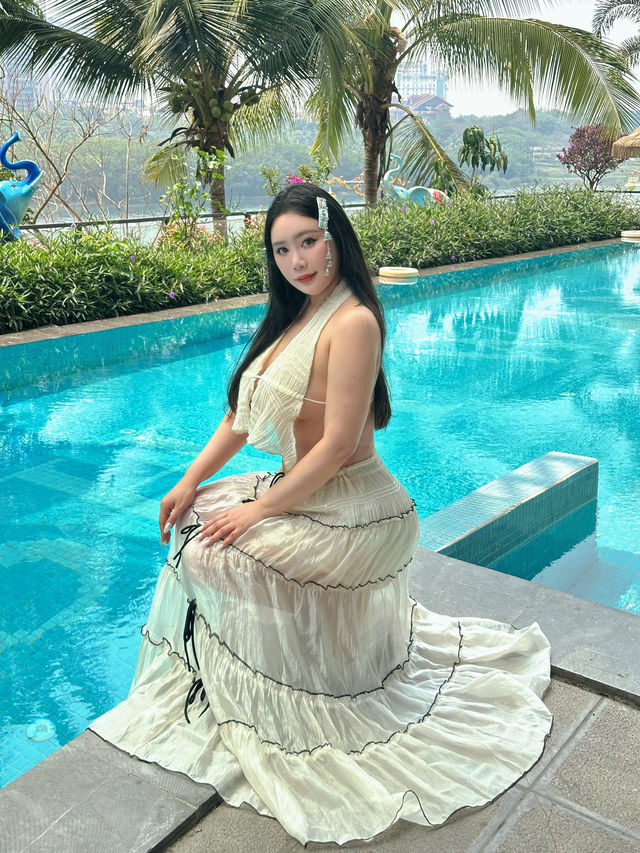 西雙版納沙婉麗日落江景酒店，美得令人窒息～