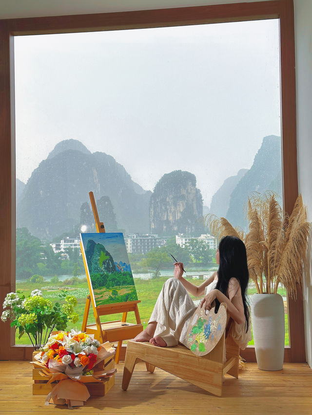 住進風景裡，醒來便是山水畫