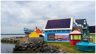 The Scenery of Pictou Island Fishing Village