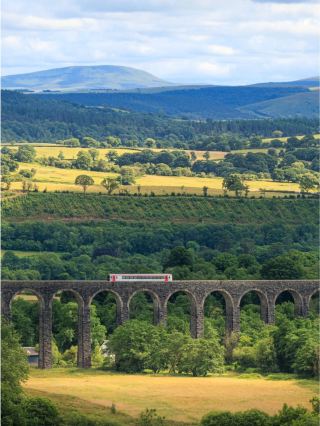 You have to take a train at least once when you come to England!