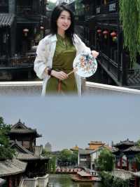 夏日的熱浪捲著蟬鳴撲來，逛台兒莊古城