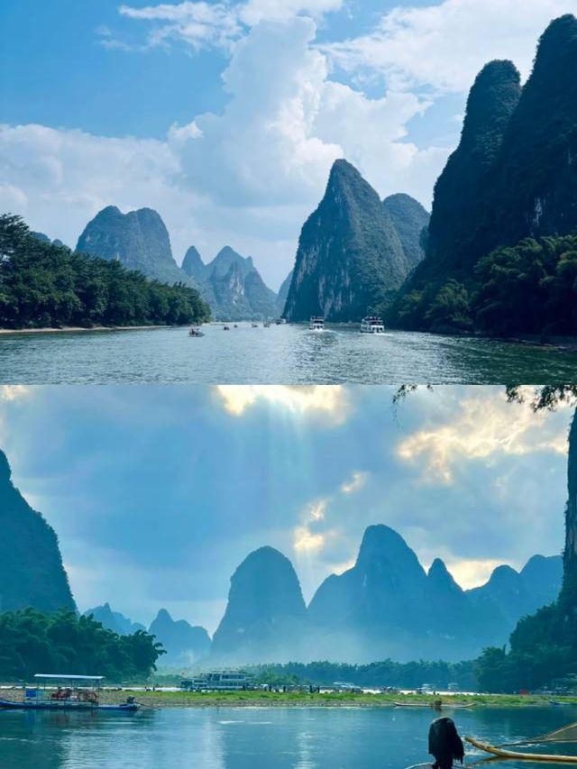 現實中嘅畫卷