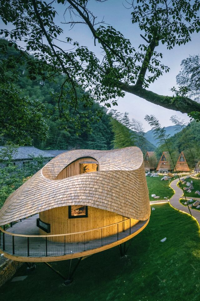 余姚親子家庭狂讚嘅神仙部落！住樹屋、追螢火蟲，嚟咗就唔想走