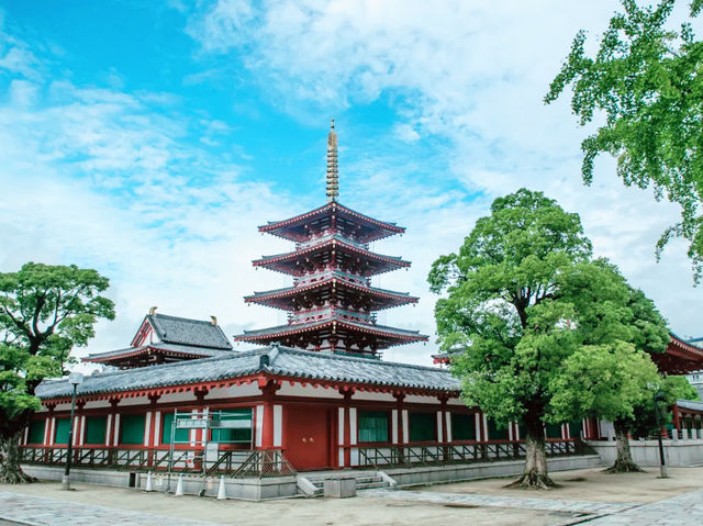 大阪四天王寺：千年古剎的靈性之旅】**  