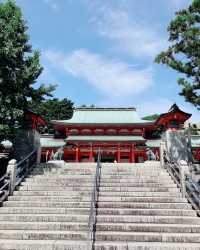 靜岡夏日避暑秘境諏訪神社綠蔭環繞の神隱指南