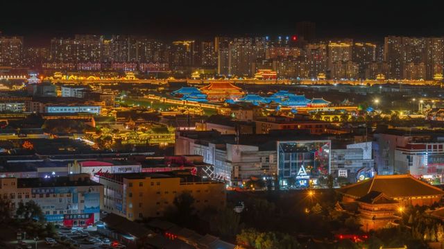 夜色大同賞建築之美
