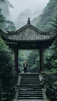 峨嵋山頂雲海奇觀