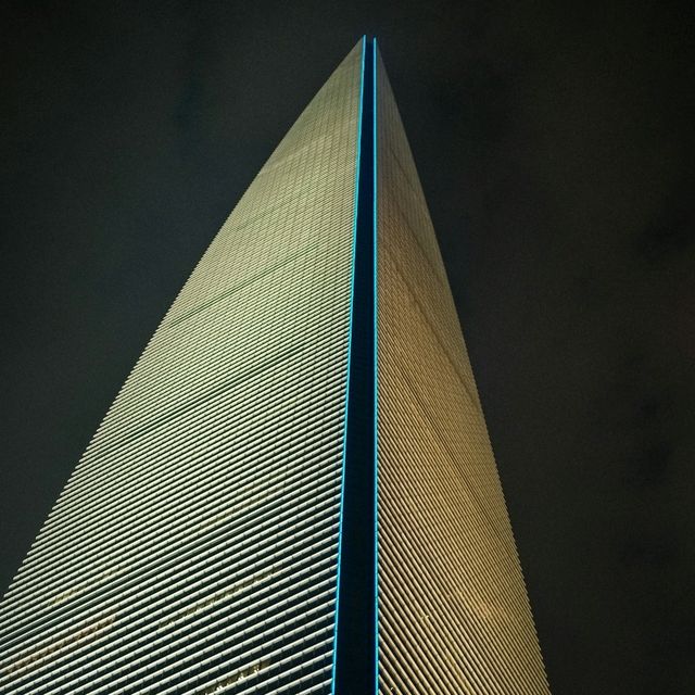 City of Lights – Shanghai’s Skyscrapers by Night 🌆✨