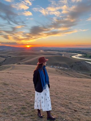 Hidden Gem Flag in Inner Mongolia's Autumn｜Exclusive Oil Painting-Level Scenery!