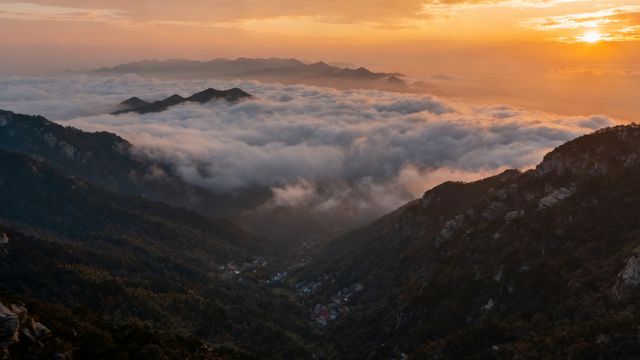 絕美廬山日落觀賞點