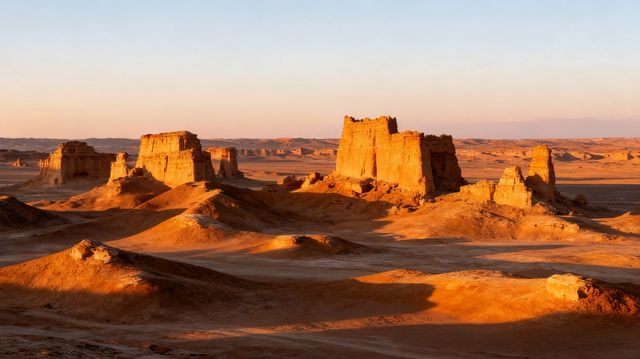 大漠落日、長城殘垣，藏著千年故事～