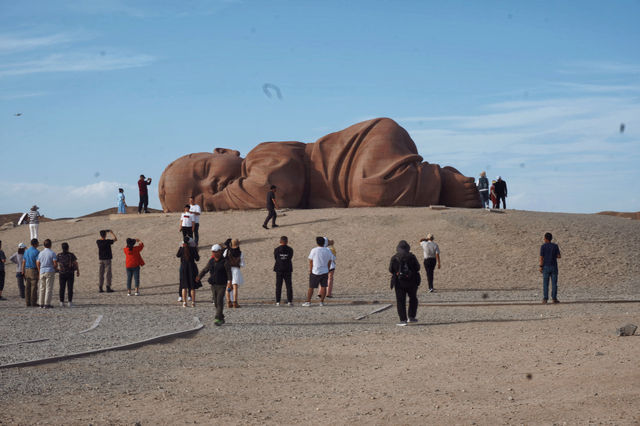 瓜州的荒野美學太絕了!必打卡的戈壁藝術品! 瓜州的荒野美學太絕了!必打卡的戈壁藝術品!