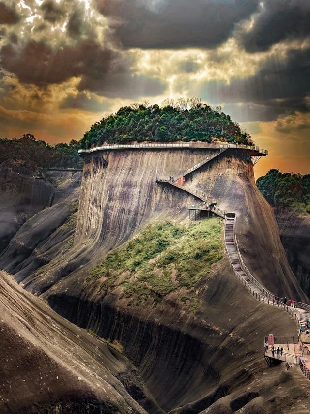 高椅嶺一日遊預算500元徒步欣賞丹霞地貌 高椅嶺一日遊預算500元徒步欣賞丹霞地貌