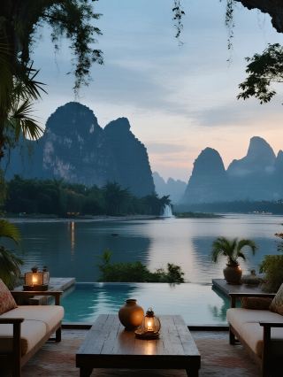 Autumn Family Leisure Tour in Guilin! Two Rivers and Four Lakes Xiangshan Scenic Area, Lijiang Boyin Unlocks Lake Views and Delicious Food? 