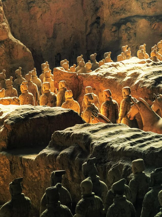 冬天一大早來西安,會看見復活的兵馬俑 冬天一大早來西安,會看見復活的兵馬俑