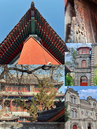 Urban Landmark Ancient Building Daci Pavilion