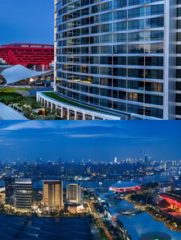 Hyatt Regency Shanghai Expo Kapok Blossom Hotel: недавно открывшийся отель на набережной в Шанхае, сочетающий искусство и культуру.