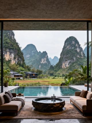 ทัวร์วนรอบกวางซีที่เหมาะสำหรับครอบครัว พร้อมที่พักในโรงแรมบนภูเขาและริมน้ำที่สวยงาม มอบการพักผ่อนอย่างเต็มที่