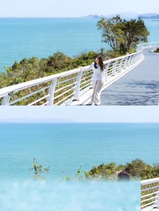 海辺の散歩｜深圳三月のブルーヒーリング日記�