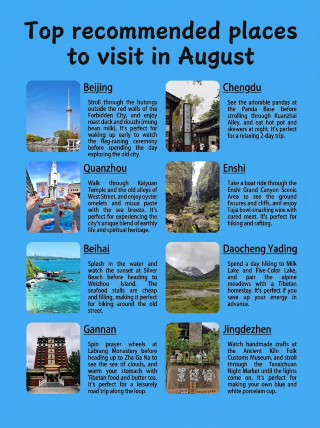 Where to go in August? These 8 hidden gems have fewer crowds and beautiful scenery, making them top picks