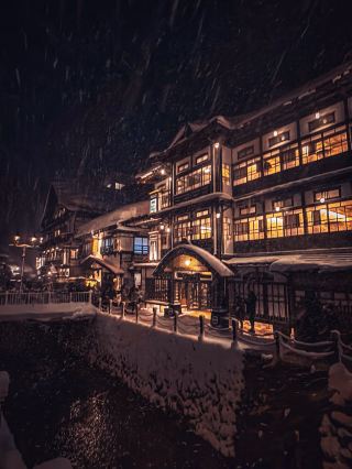 Ginzan Onsen in Winter ❄️