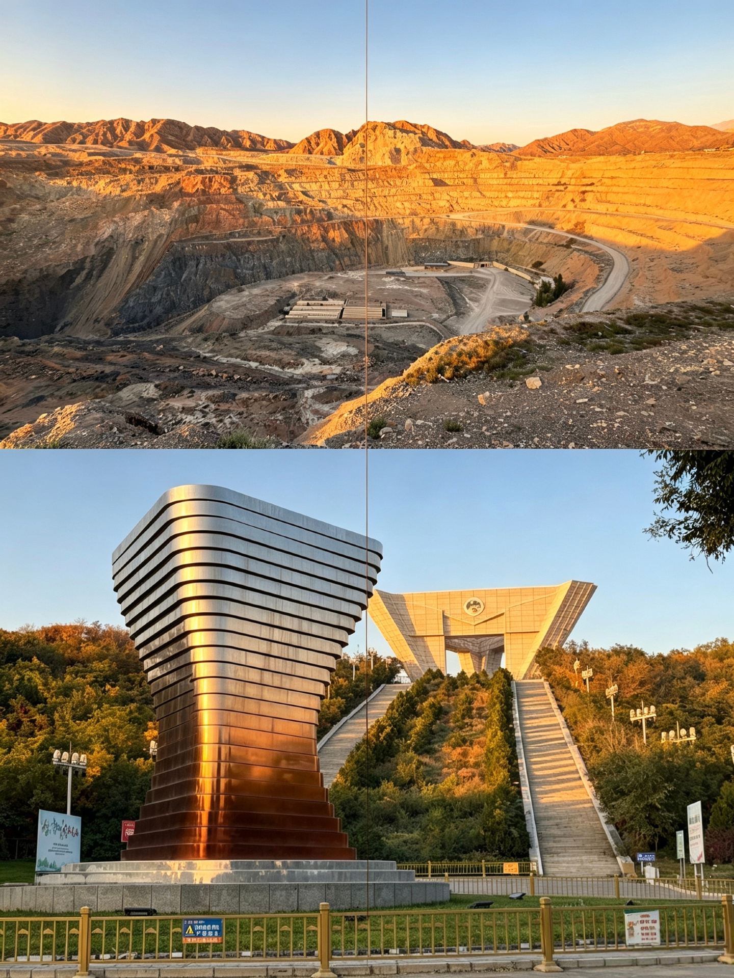 Northwest Hardcore Industrial Epic | Jinchuan National Mine Park in Jinchang, a world-shaking open-pit mine
