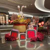 Rabbit Year Decoration at Crockfords Hotel