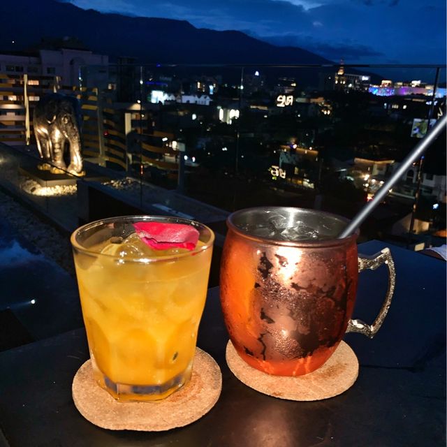 Amazing Views at Rise Rooftop Bar Chiang Mai