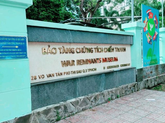 🕊️ Educational Visit to War Remnants Museum 