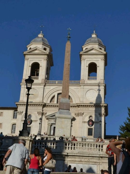 The Spanish Steps at Piazza di Spagna