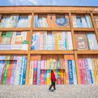 ถ่ายรูปสตรีทอาร์ทสุดชิคกลางชุมชน WEIWUYING STREET ART VILLAGE