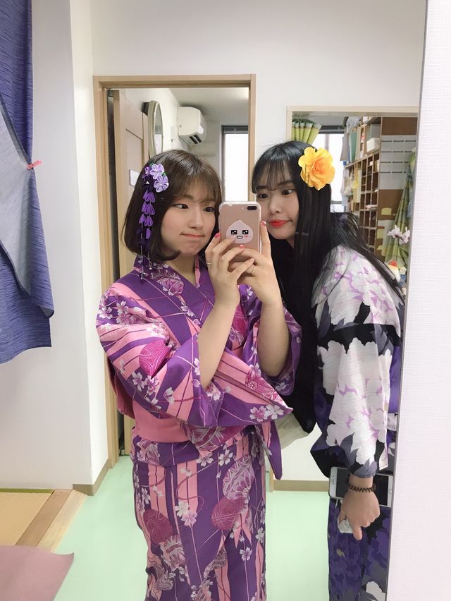 일본 대마도 여행 기모노 유카타 체험