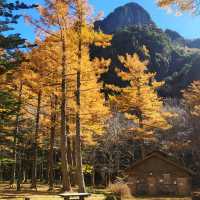 Golden moments in Kamikochi