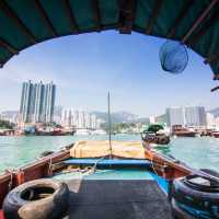 Boat Tour at Ap Lei Chau in Hong Kong