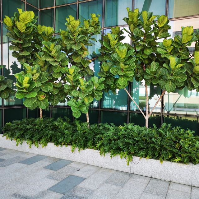 Interesting landscape at Menara Jland