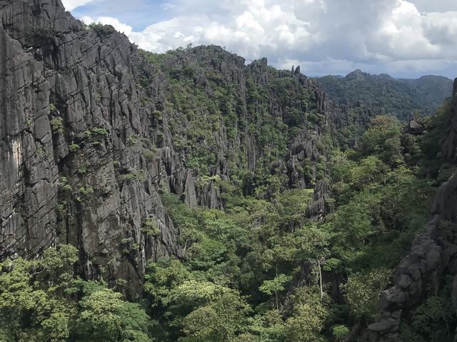 The Rock viewpoint at phou pha man