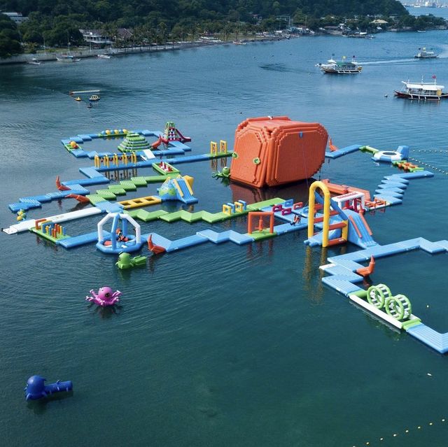 Impressive Course at Inflatable Island Subic