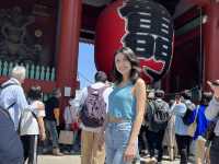 淺草寺、雷門和服體驗，Golden Week人真的好多
