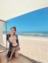 位於三芝區的白沙灣海水浴場