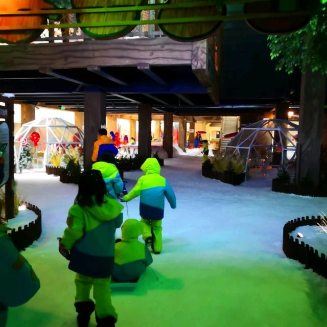 深圳觀瀾都有得玩雪 卡魯冰雪世界
