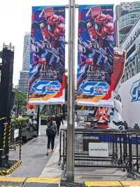 GUNDAM docks at Thailand 