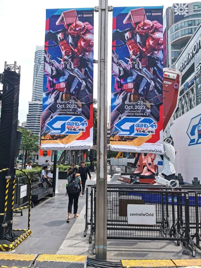 GUNDAM docks at Thailand 