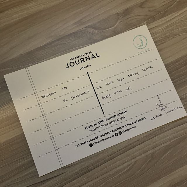 A cosy stay @ The Kuala Lumpur Journal Hotel