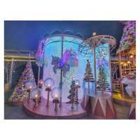 獨角獸Merry-Go-Round宮殿。海港城