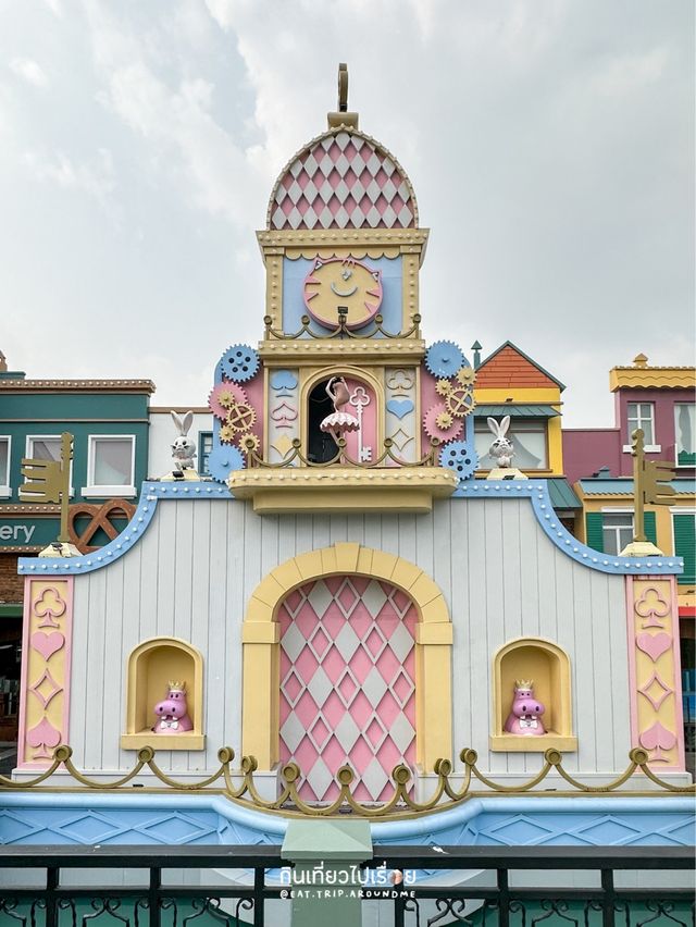 ถ่ายรูปธีมสีชมพูสุดคิวท์ที่ Chocolate Ville💕