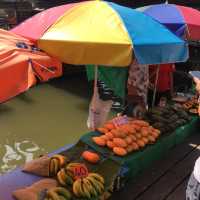 บรรยากาศตลาดน้ำตลิ่งชัน 🍡🍨⛵️