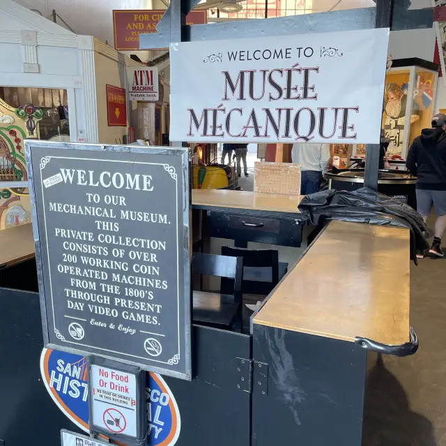 Antique coin operated Arcade